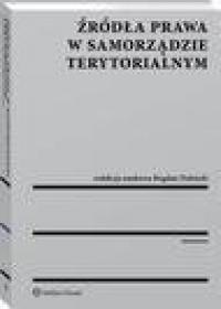Źródła prawa w samorządzie terytorialnym - okłakda ebooka