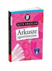 Arkusze egzaminacyjne z j. ang. - okładka podręcznika