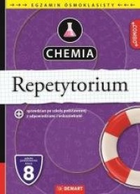 Chemia. Repetytorium. Egzamin ósmoklasisty - okładka podręcznika