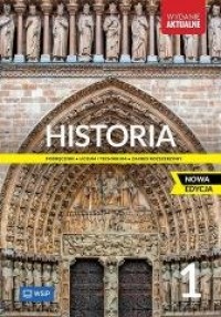 Historia LO 1 Podr. ZR 2025 WSIP - okładka podręcznika