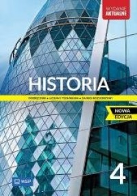 Historia LO 4 Podr. ZR 2025 WSIP - okładka podręcznika