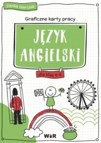 Język angielski graficzne karty - okładka podręcznika