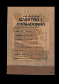 Maestro i primadonna - okładka książki