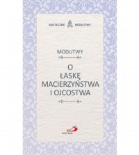 Modlitwy o łaskę macierzyństwa - okładka książki