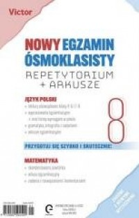 Nowy egzamin ósmoklasisty. Repetytorium - okładka podręcznika