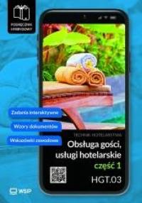 Obsługa gości. Usługi hotel. Kwal. - okładka podręcznika