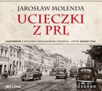Ucieczki z PRL (audiobook) - pudełko audiobooku