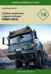 Ciężkie wojskowe ciągniki kołowe - okładka książki