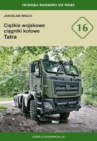 Ciężkie wojskowe ciągniki kołowe - okładka książki