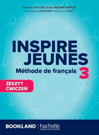 Inspire Jeunes 3 zeszyt ćwiczeń - okładka podręcznika