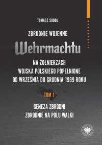 Zbrodnie wojenne Wehrmachtu na - okładka książki