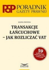 Transakcje łańcuchowe - jak rozliczać - okładka książki