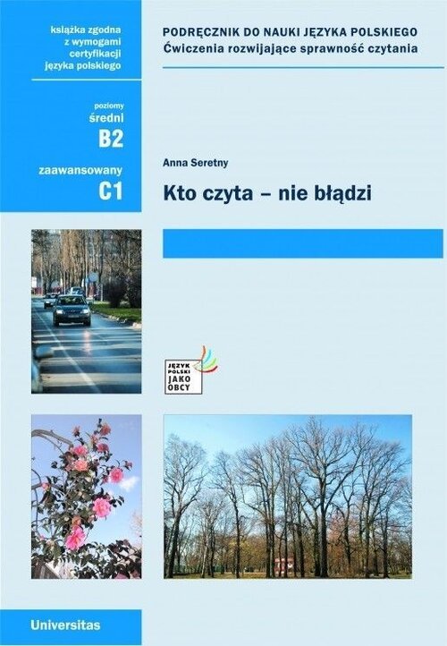 Kto czyta - nie błądzi Podręcznik - okładka książki