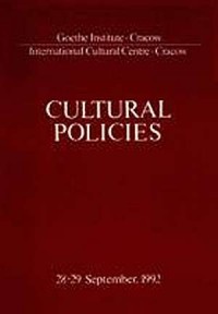 Cultural Policies - okładka książki