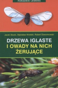 Drzewa iglaste i owady na nich - okładka książki