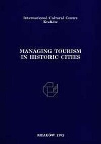 Managing Tourism in Historic Cities - okładka książki