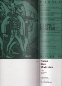 Nation, Style, Modernism - okładka książki