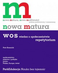 Nowa matura. Wiedza o społeczeństwie. - okładka podręcznika