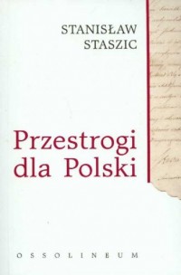 Przestrogi dla Polski - okładka książki