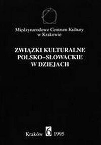 Związki kulturalne polsko-słowackie - okładka książki