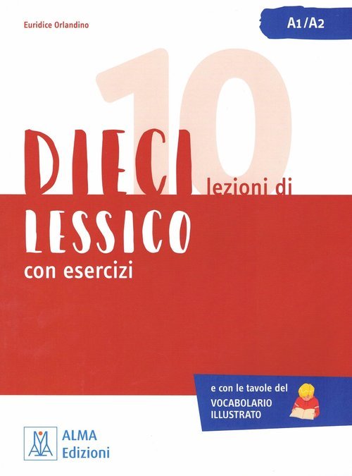 Dieci lezioni di lessico con esercizi - okładka książki