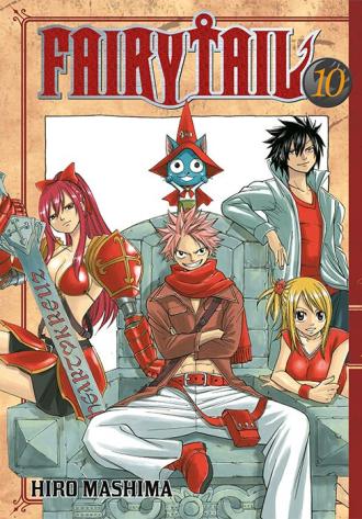 Fairy Tail. Tom 10 - okładka książki