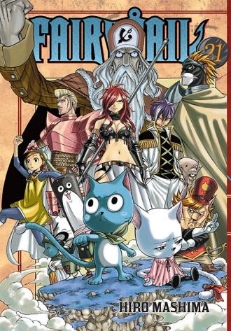 Fairy Tail. Tom 21 - okładka książki