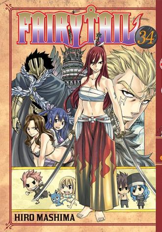 Fairy Tail. Tom 34 - okładka książki