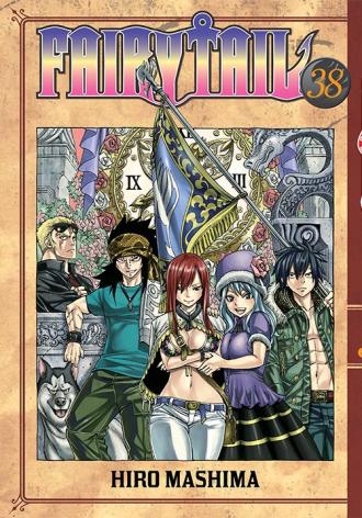 Fairy Tail. Tom 38 - okładka książki