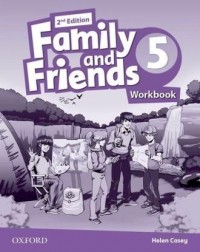 okładka podręcznika - Family and Friends 5 2nd edition Workbook
