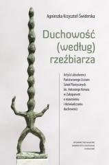 Duchowość (według) rzeźbiarza - okładka książki