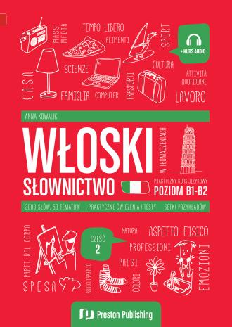 Włoski w tłumaczeniach. Słownictwo - okładka podręcznika