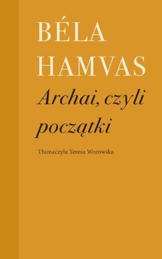 Archai, czyli początki - okładka książki