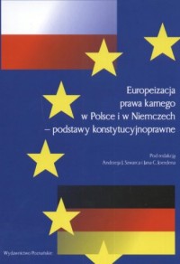 Europeizacja prawa karnego w Polsce - okładka książki
