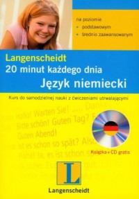 Język niemiecki 20 minut każdego - okładka podręcznika