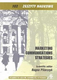 Marketing communications strategies. - okładka książki