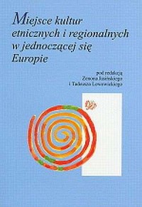 Miejsce kultur etnicznych i regionalnych - okładka książki
