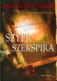 Szyfr Szekspira - okładka książki