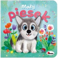 Mały piesek książka z pacynką - okładka książki