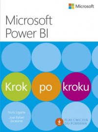okładka książki - Microsoft Power BI Krok po kroku