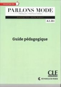 okładka podręcznika - Parlons Mode przewodnik metodyczny - Malika Belghazi