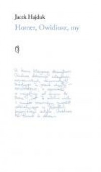 okładka książki - Homer, Owidiusz, my