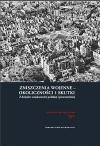 Zniszczenia wojenne - okoliczności - okładka książki