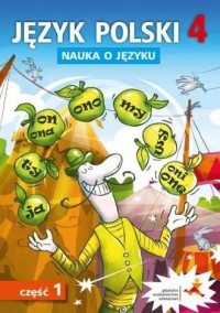 okładka podręcznika - Język Polski 4. Nauka o języku - Gdańskie Wydawnictwo Oświatowe, GWO