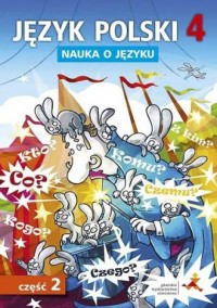 okładka podręcznika - Język Polski 4. Nauka o języku - Gdańskie Wydawnictwo Oświatowe, GWO