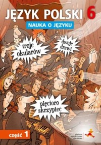 okładka podręcznika - Język Polski 6. Nauka o języku - P. Borys