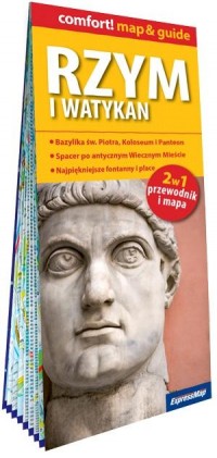 okładka książki - Rzym i Watykan laminowany przewodnik - Kamila Kowalska-Angelelli