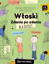 okładka podręcznika - Włoski dla dzieci. Zdanie po zdaniu