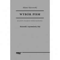 okładka książki - Wybór pism Adam Gurowski. Tom - Adam Gurowski