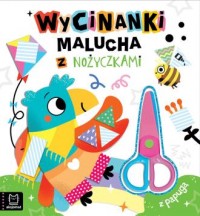 okładka książki - Wycinanki z nożyczkami z papugą - Agata Kaczyńska
